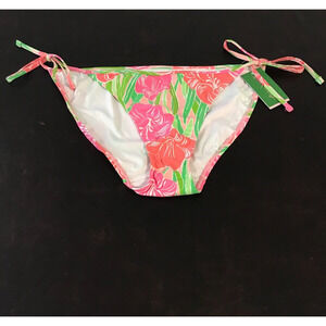Lilly Pulitzer Sandy String Bottom Ties in Lillys Pink Glady - Large - NEW W/TAG